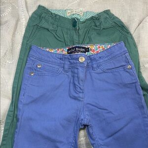Mini Boden bundle of 2 pairs of pants 7y